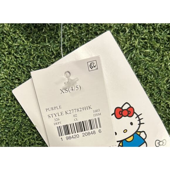 Hello Kitty and Kuromi Girls Character Graphic Pajama Set Size Size XS - Picture 3 of 5